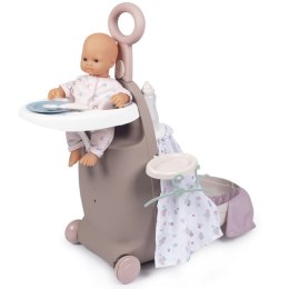Smoby SMOBY Baby Nurse Wielofunkcyjna Walizka z łóżeczkiem dla lalki