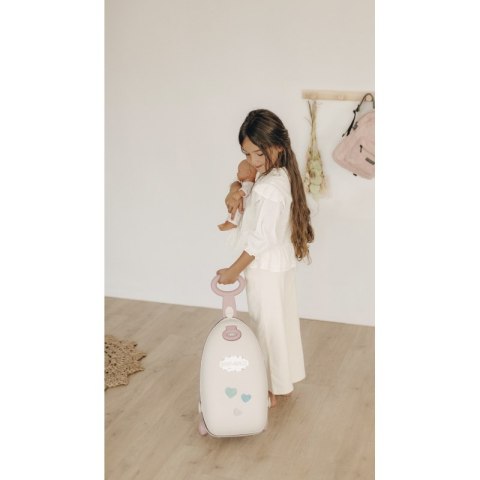 Smoby SMOBY Baby Nurse Wielofunkcyjna Walizka z łóżeczkiem dla lalki Smoby SMOBY Baby Nurse Wielofunkcyjna Walizka z łóżeczkiem dla lalki