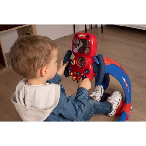 Smoby Smoby Symulator jazdy Spidey ze światłem i dźwiękiem Smoby Smoby Symulator jazdy Spidey ze światłem i dźwiękiem