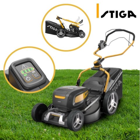 Stiga Samojezdna Kosiarka STIGA Combi 753 S - 4w1 Napęd 60L Kosz Fulcrum Stiga Samojezdna Kosiarka STIGA Combi 753 S - 4w1 Napęd 60L Kosz Fulcrum