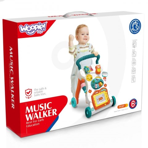 Woopie Baby WOOPIE BABY Grający Chodzik z Znikopisem Woopie Baby WOOPIE BABY Grający Chodzik z Znikopisem