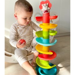 Woopie Baby WOOPIE BABY Kulodrom Tor Kulkowy Zestaw Spirala + 6 Kulek