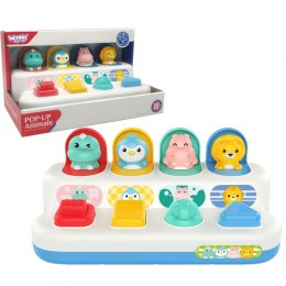 Woopie Baby WOOPIE BABY Zabawka Edukacyjna Wyskakujące Zwierzątka POP-UP
