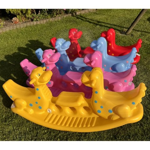 Woopie WOOPIE Bujak Wieloosobowy Dino Huśtawka Równoważna Niebieska Woopie WOOPIE Bujak Wieloosobowy Dino Huśtawka Równoważna Niebieska