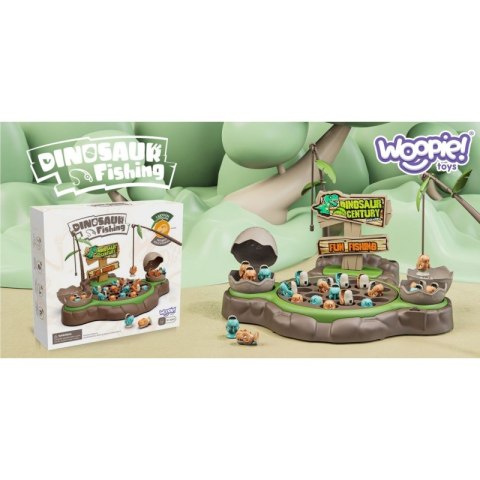 Woopie WOOPIE Gra Łowienie Dinozaurów Rybek 2 Wędki Woopie WOOPIE Gra Łowienie Dinozaurów Rybek 2 Wędki