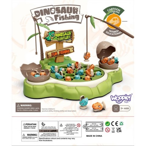 Woopie WOOPIE Gra Łowienie Dinozaurów Rybek 2 Wędki Woopie WOOPIE Gra Łowienie Dinozaurów Rybek 2 Wędki
