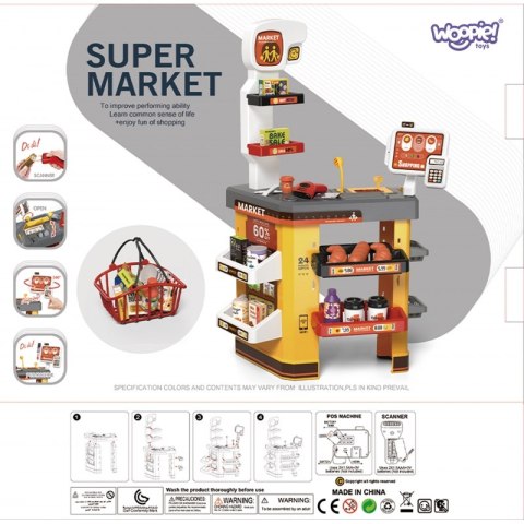 Woopie WOOPIE Interaktywny Super Market dla Dzieci Akcesoria Woopie WOOPIE Interaktywny Super Market dla Dzieci Akcesoria
