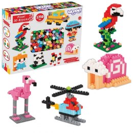 Woopie WOOPIE Klocki Konstrukcyjne 3D PIXEL 1750 el.