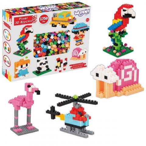 Woopie WOOPIE Klocki Konstrukcyjne 3D PIXEL 1750 el. Woopie WOOPIE Klocki Konstrukcyjne 3D PIXEL 1750 el.