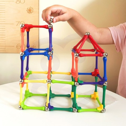 Woopie WOOPIE Klocki Magnetyczne Konstrukcyjne Układanka 110 el._8SZT Woopie WOOPIE Klocki Magnetyczne Konstrukcyjne Układanka 110 el._8SZT