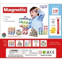 Woopie WOOPIE Klocki Magnetyczne Konstrukcyjne Układanka 110 el._8SZT