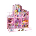 Woopie WOOPIE Mega Willa Domek dla Lalek LOVELY HOUSE 194 el.
