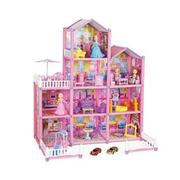 Woopie WOOPIE Mega Willa Domek dla Lalek LOVELY HOUSE 194 el.