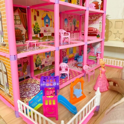 Woopie WOOPIE Mega Willa Domek dla Lalek LOVELY HOUSE 194 el. Woopie WOOPIE Mega Willa Domek dla Lalek LOVELY HOUSE 194 el.