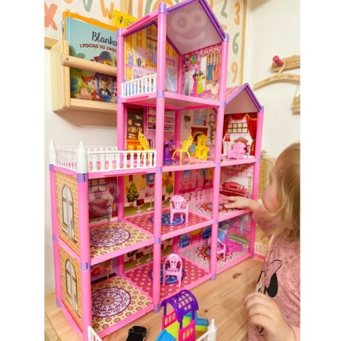 Woopie WOOPIE Mega Willa Domek dla Lalek LOVELY HOUSE 194 el. Woopie WOOPIE Mega Willa Domek dla Lalek LOVELY HOUSE 194 el.