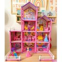 Woopie WOOPIE Mega Willa Domek dla Lalek LOVELY HOUSE 194 el.