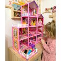 Woopie WOOPIE Mega Willa Domek dla Lalek LOVELY HOUSE 194 el.