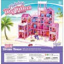 Woopie WOOPIE Mega Willa Domek dla Lalek LOVELY HOUSE 194 el.