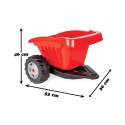 Woopie WOOPIE Przyczepka ACTIVE TRAILER Czerwona 35 kg