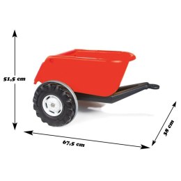 Woopie WOOPIE Przyczepka Wywrotka SUPER TRAILER Czerwona 35 kg