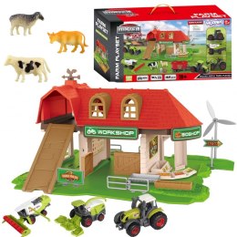 Woopie WOOPIE Zestaw Farma Zagroda Traktory + Figurki 42 el.