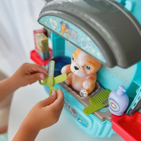 Woopie WOOPIE Zestaw Małego Weterynarza 3w1 Domek w Plecaku Piesek Woopie WOOPIE Zestaw Małego Weterynarza 3w1 Domek w Plecaku Piesek