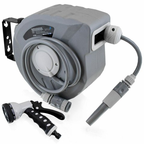 BITUXX® Zestaw ogrodowy bituxx wąż 10 m z bębnem pistolet 9 funkcji automatyczny BITUXX® Zestaw ogrodowy bituxx wąż 10 m z bębnem pistolet 9 funkcji automatyczny
