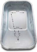 Bituxx Misa do taczki ocynkowana 100l 250kg stalowa 0.5mm wymienna część