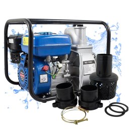 Bituxx Motopompa 60000l/h 6.5km benzyna 168f-1 do wody czystej i brudnej