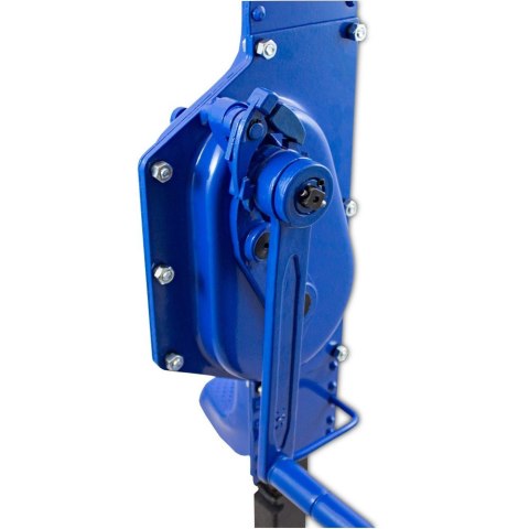 Bituxx Podnośnik przemysłowy 10t mechaniczny 800-1210mm stalowy niebieski Bituxx Podnośnik przemysłowy 10t mechaniczny 800-1210mm stalowy niebieski