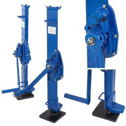 Bituxx Podnośnik warsztatowy 1.5t mechaniczny 6-90cm stalowy niebieski
