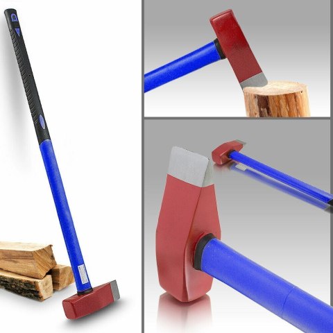 Bituxx Siekieromłot rozłupujący 4kg profesjonalny teflon włókno szklane 180mm Bituxx Siekieromłot rozłupujący 4kg profesjonalny teflon włókno szklane 180mm