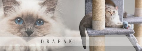E-hurtownia Drapak drzewko Legowisko Wieża dla Kota 170cm Beżowy E-hurtownia Drapak drzewko Legowisko Wieża dla Kota 170cm Beżowy