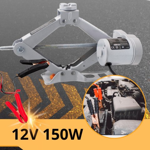E-hurtownia Elektryczny podnośnik samochodowy 2T 12V z pilotem wys. 12-35cm lekki 4.3kg E-hurtownia Elektryczny podnośnik samochodowy 2T 12V z pilotem wys. 12-35cm lekki 4.3kg