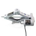 E-hurtownia Elektryczny podnośnik samochodowy 2T 12V z pilotem wys. 12-35cm lekki 4.3kg