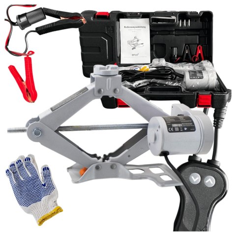 E-hurtownia Elektryczny podnośnik samochodowy 2T 12V z pilotem wys. 12-35cm lekki 4.3kg E-hurtownia Elektryczny podnośnik samochodowy 2T 12V z pilotem wys. 12-35cm lekki 4.3kg