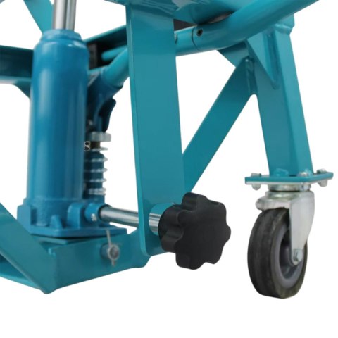 E-hurtownia Podnośnik Hydrauliczny Nożycowy Motocyklowy Mobilny Gumowa Platforma 135kg E-hurtownia Podnośnik Hydrauliczny Nożycowy Motocyklowy Mobilny Gumowa Platforma 135kg