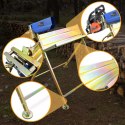 E-hurtownia Stojak do cięcia drewna Koziołek do drewna z uchwytem na piłę 45cm 120kg