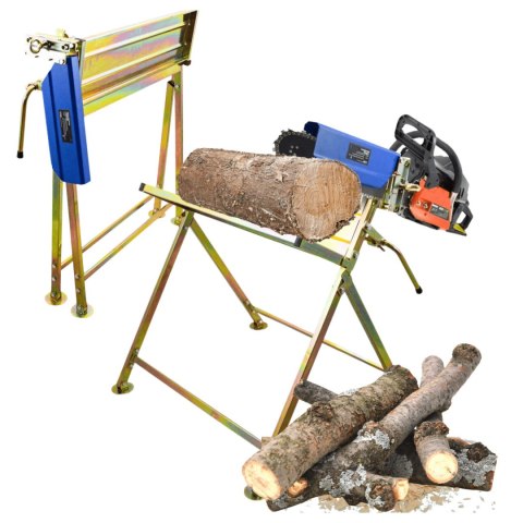 E-hurtownia Stojak do cięcia drewna Koziołek do drewna z uchwytem na piłę 45cm 120kg E-hurtownia Stojak do cięcia drewna Koziołek do drewna z uchwytem na piłę 45cm 120kg