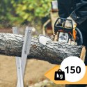 E-hurtownia Stojak na Drewno do Cięcia Ocynkowany Wytrzymały 150kg