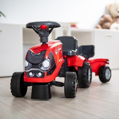 FALK FALK Jeździk Traktorek Baby Case IH Ride-On Czerwony z Przyczepką + akc. od 12 miesięcy FALK FALK Jeździk Traktorek Baby Case IH Ride-On Czerwony z Przyczepką + akc. od 12 miesięcy