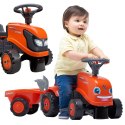 FALK FALK Traktorek Kubota Pomarańczowy z Przyczepką + akc. od 1 roku