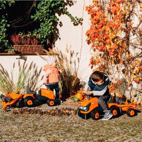 FALK FALK Traktorek Kubota Pomarańczowy z Przyczepką + akc. od 1 roku FALK FALK Traktorek Kubota Pomarańczowy z Przyczepką + akc. od 1 roku