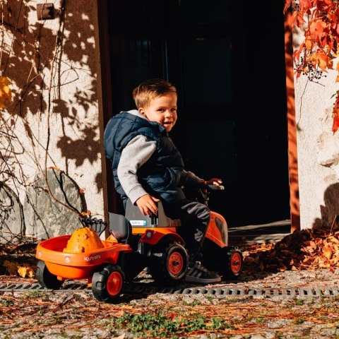 FALK FALK Traktorek Kubota Pomarańczowy z Przyczepką + akc. od 1 roku FALK FALK Traktorek Kubota Pomarańczowy z Przyczepką + akc. od 1 roku