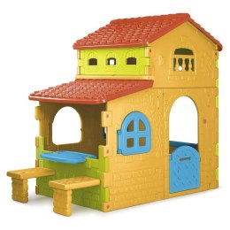 Feber FEBER Domek Ogrodowy Super Villa ze Stolikiem Krzesłami Duży