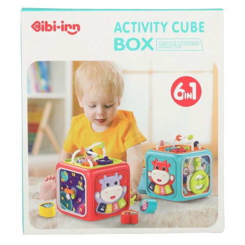 Kostka edukacyjna sorter 6w1 Kik Sp. z o. o. Sp. k. Kostka edukacyjna sorter 6w1 Kik Sp. z o. o. Sp. k.