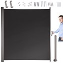 Markiza boczna tarasowa LUARO parawan zwijana 160 x 300 cm Kik Sp. z o. o. Sp. k.