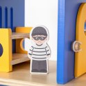 Masterkidz VIGA Drewniany Komisariat Policji Radiowóz 3 poziomy 14 el