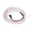 Oświetlenie ambientowe LED do samochodu / auta USB / 12V taśma 5m biała Kik Sp. z o. o. Sp. k.