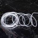 Oświetlenie ambientowe LED do samochodu / auta USB / 12V taśma 5m biała Kik Sp. z o. o. Sp. k.